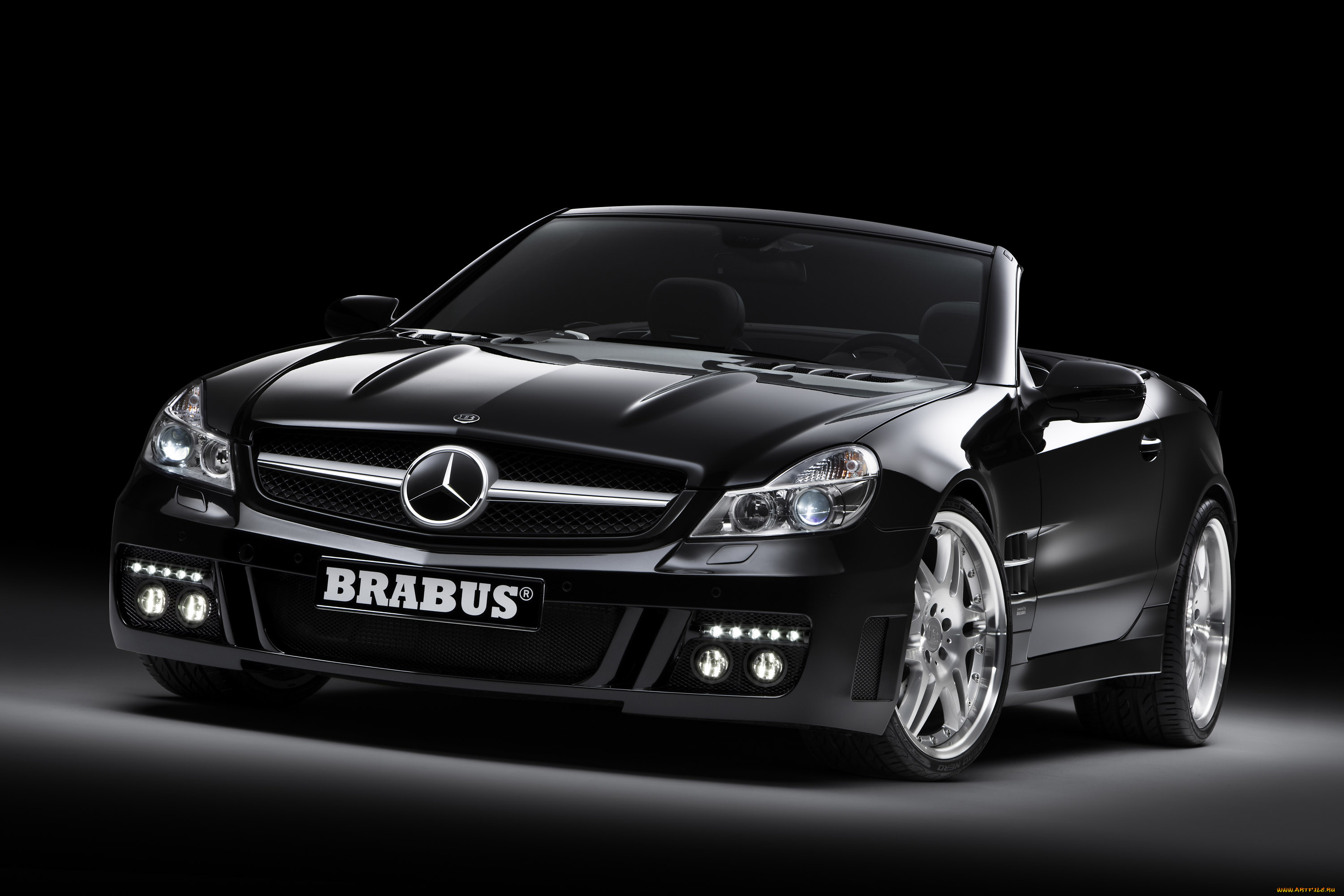 Машина черная мерседес. Мерседес SL Brabus. Mercedes SL r230 Brabus. SL r230 Brabus. Mercedes Brabus.
